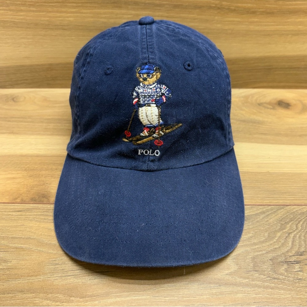 Polo by Ralph Lauren Navy Bear Baseball Cap